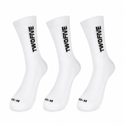 Calcetines Fútbol Atlanta Blanco (3 pares)